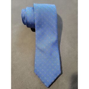 MICHAEL KORS Men's‎ Silk Blend Tie ~ Blue ~ Geometric ~